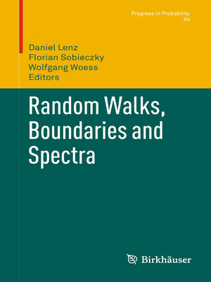 cover image of Random Walks, Boundaries and Spectra